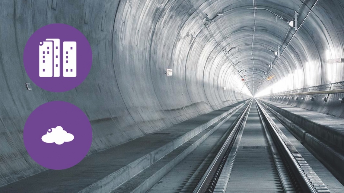 IoT no mais longo e profundo túnel do mundo