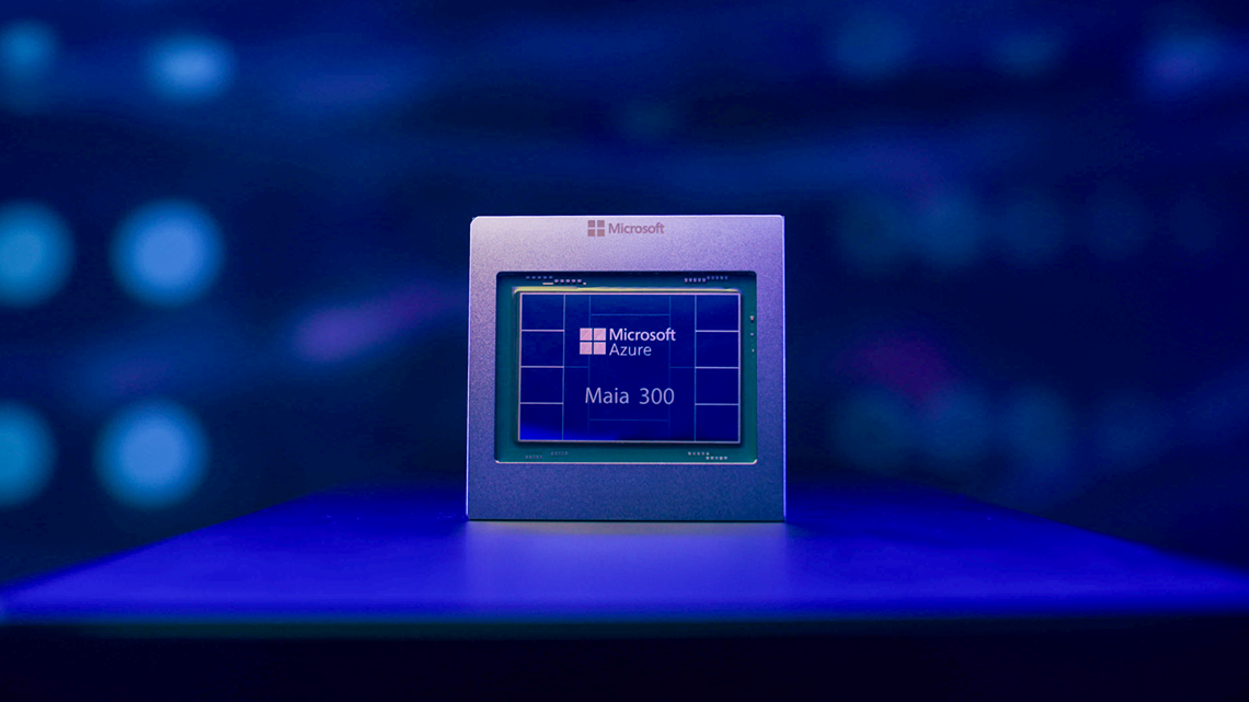 Microsoft apresenta Maia 300 e acelera investimento em infraestrutura de IA