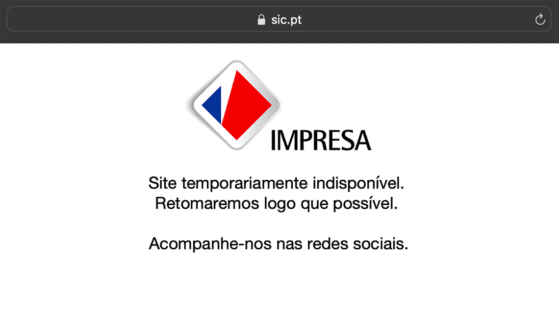 Ataque aos sites da SIC e Expresso