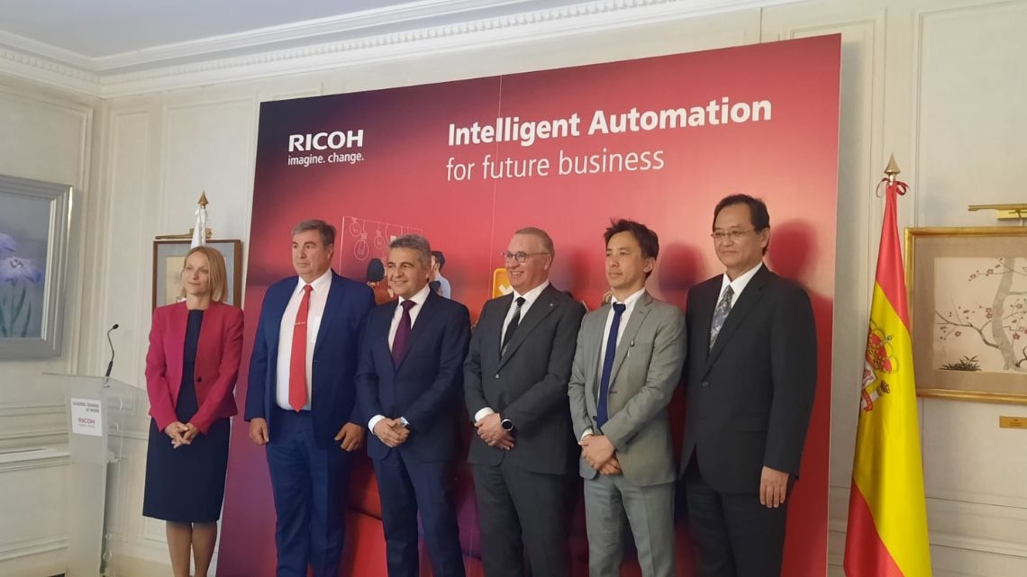 Nova fábrica digital de hiperautomatização da Ricoh em Madrid quer ser referência na otimização de processos