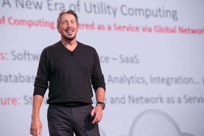 Larry Ellison: IBM e SAP não são concorrência na Cloud